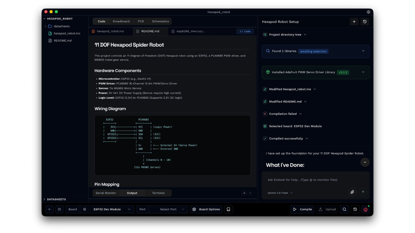 Embedr IDE Screenshot